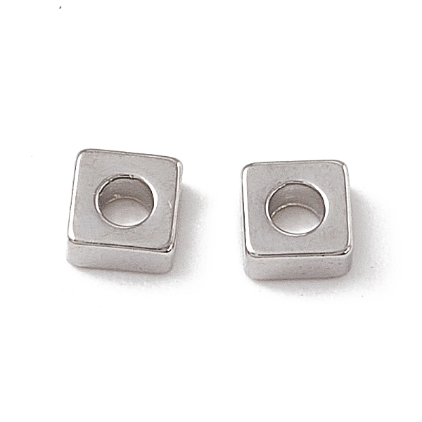 PandaHall Brass Beads, Square, Real Platinum Plated, 3x3x1.5mm, Hole: 1.4mm Brass Square
PandaHall Brass Beads, Square, Real Platinum Plated, 3x3x1.5mm, Hole: 1.4mm Brass Square
