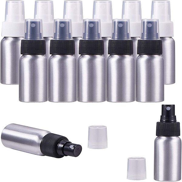 PandaHall Refillable Aluminum Bottles, Salon Hairdresser Sprayer, Water Spray Bottle, Platinum, White, 10.4x3.2cm, Capacity: 30ml Aluminum...
PandaHall Refillable Aluminum Bottles, Salon Hairdresser Sprayer, Water Spray Bottle, Platinum, White, 10.4x3.2cm, Capacity: 30ml Aluminum...