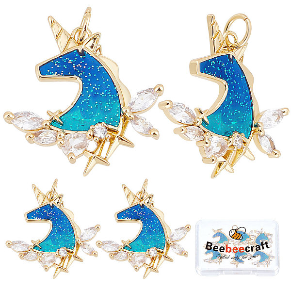 PandaHall Beebeecraft 6Pcs Rack Plating Brass Micro Pave Cubic Zirconia Pendants, Cadmium Free & Lead Free & Nickle Free, with Enamel and...
PandaHall Beebeecraft 6Pcs Rack Plating Brass Micro Pave Cubic Zirconia Pendants, Cadmium Free & Lead Free & Nickle Free, with Enamel and...