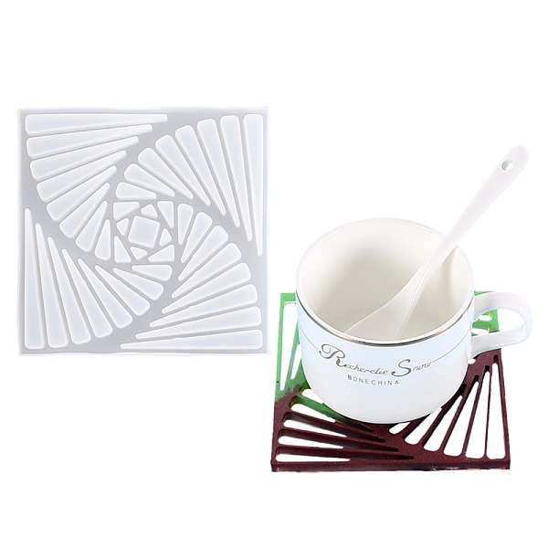 PandaHall Square Silicone Cup Mat Molds, Resin Coaster Molds, UV Resin & Epoxy Resin Craft Making, White, 101x101x7mm Silicone Square White
PandaHall Square Silicone Cup Mat Molds, Resin Coaster Molds, UV Resin & Epoxy Resin Craft Making, White, 101x101x7mm Silicone Square White