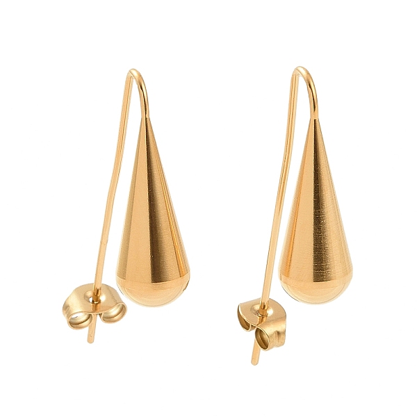 PandaHall 304 Stainless Steel Dangle Earrings, Long Teardrop Earrings, for Women, Teardrop Pattern, 36.5x13mm, Pin: 0.8mm 304 Stainless...
PandaHall 304 Stainless Steel Dangle Earrings, Long Teardrop Earrings, for Women, Teardrop Pattern, 36.5x13mm, Pin: 0.8mm 304 Stainless...