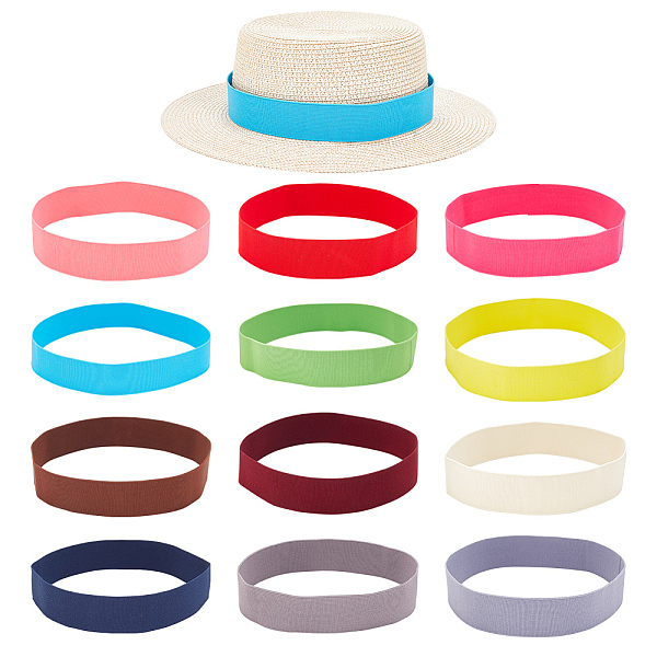 PandaHall 12Pcs 12 Colors Elastic Adjustable Hat Sweatband, Hat Accessories, Mixed Color, 600mm, 1pc/color Elastic Fibre Multicolor
PandaHall 12Pcs 12 Colors Elastic Adjustable Hat Sweatband, Hat Accessories, Mixed Color, 600mm, 1pc/color Elastic Fibre Multicolor