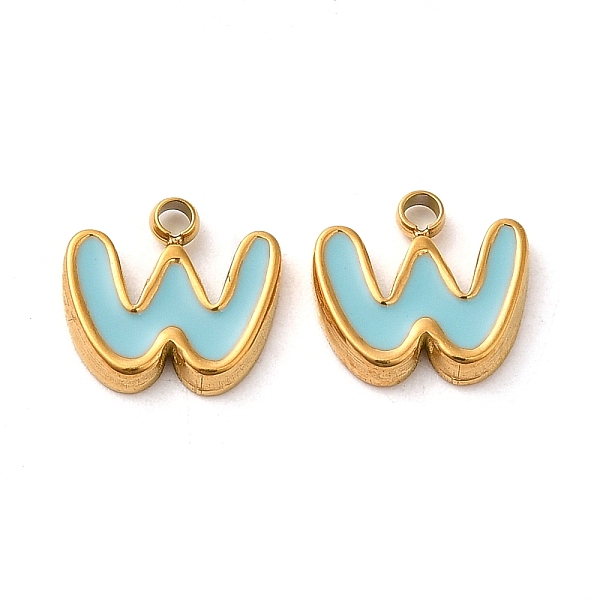 PandaHall 304 Stainless Steel Enamel Charms, Real 14K Gold Plated, Letter, Letter W, 7.5x8x1.3mm, Hole: 1.2mm Stainless Steel+Enamel Letter...
PandaHall 304 Stainless Steel Enamel Charms, Real 14K Gold Plated, Letter, Letter W, 7.5x8x1.3mm, Hole: 1.2mm Stainless Steel+Enamel Letter...