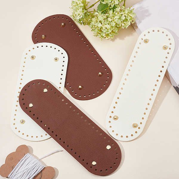 PandaHall 4Pcs TPE Plastic Oval Bottom, for Knitting Bag, Women Bags Handmade DIY Accessories, Oval, Mixed Color, 22~26x8.2~10.2x3.5~3.8cm..., Multicolor
PandaHall 4Pcs TPE Plastic Oval Bottom, for Knitting Bag, Women Bags Handmade DIY Accessories, Oval, Mixed Color, 22~26x8.2~10.2x3.5~3.8cm..., Multicolor