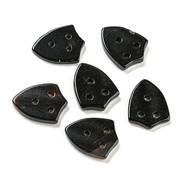 PandaHall Natural Black Onyx(Dyed & Heated) Pendans, 3-Hole, Arch Shape Charms, 23x17.5x3.5mm, Hole: 2mm Black Onyx Arch
PandaHall Natural Black Onyx(Dyed & Heated) Pendans, 3-Hole, Arch Shape Charms, 23x17.5x3.5mm, Hole: 2mm Black Onyx Arch