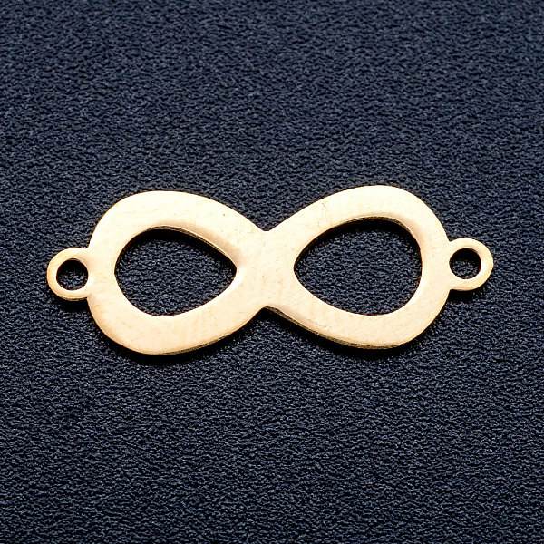PandaHall 201 Stainless Steel Links connectors, Infinity, Golden, 20.5x8x1mm, Hole: 1.2mm 201 Stainless Steel Infinity
PandaHall 201 Stainless Steel Links connectors, Infinity, Golden, 20.5x8x1mm, Hole: 1.2mm 201 Stainless Steel Infinity