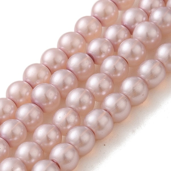 PandaHall Baking Painted Pearlized Glass Pearl Round Bead Strands, Pearl Pink, 6~7mm, Hole: 1mm, about 145pcs/strand, 31.4 inch Glass Round
PandaHall Baking Painted Pearlized Glass Pearl Round Bead Strands, Pearl Pink, 6~7mm, Hole: 1mm, about 145pcs/strand, 31.4 inch Glass Round