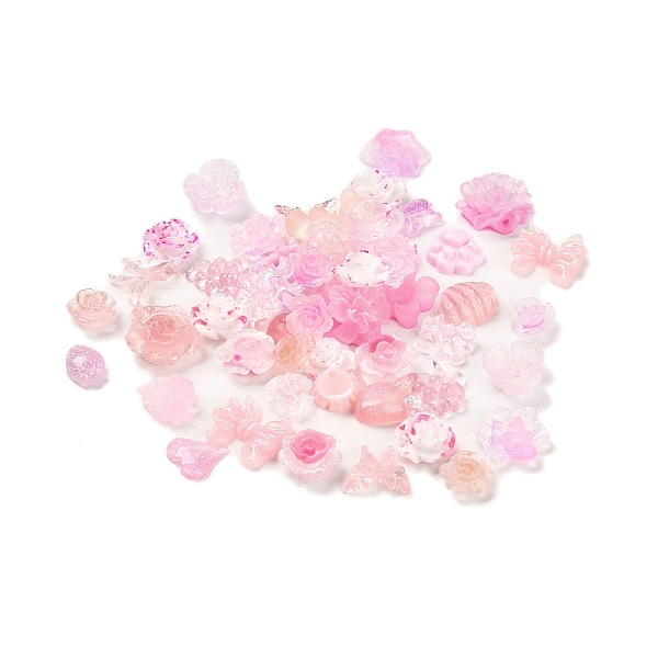 PandaHall Luminous Resin Decoden Cabochons, Glow in the Dark Flower Mixed Shapes, Pink, 6~15x7~12x2~6.5mm, about 3000pcs/set Resin Mixed...
PandaHall Luminous Resin Decoden Cabochons, Glow in the Dark Flower Mixed Shapes, Pink, 6~15x7~12x2~6.5mm, about 3000pcs/set Resin Mixed...