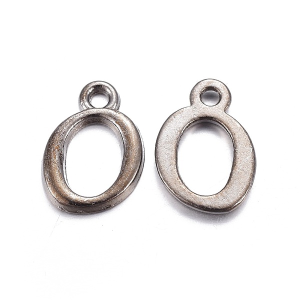 PandaHall Gunmetal Plated Alloy Letter Pendants, Rack Plating, Cadmium Free & Lead Free, Letter.O, 14x9x2mm, Hole: 1.5mm Alloy Letter O
PandaHall Gunmetal Plated Alloy Letter Pendants, Rack Plating, Cadmium Free & Lead Free, Letter.O, 14x9x2mm, Hole: 1.5mm Alloy Letter O