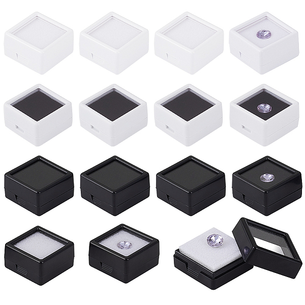 PandaHall BENECREAT 36 Pcs 4 Styles Gemstone Display Box, Diamond Display Case, Plastic Jewelry Display Container with Clear Top Lids and..., Multicolor
PandaHall BENECREAT 36 Pcs 4 Styles Gemstone Display Box, Diamond Display Case, Plastic Jewelry Display Container with Clear Top Lids and..., Multicolor