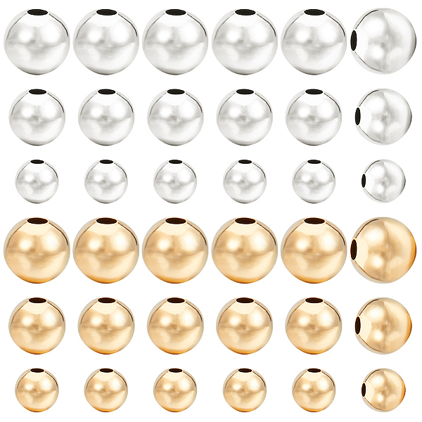 PandaHall Beebeecraft 180Pcs 6 Styles Brass Spacer Beads, Long-Lasting Plated, Round, Golden & Silver, 4~6x3.5~5.5mm, Hole: 1.4~2mm...
PandaHall Beebeecraft 180Pcs 6 Styles Brass Spacer Beads, Long-Lasting Plated, Round, Golden & Silver, 4~6x3.5~5.5mm, Hole: 1.4~2mm...