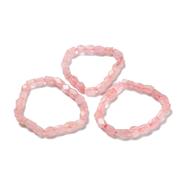 PandaHall Natural Rose Quartz Nugget Beaded Stretch Bracelet, Inner Diameter: 2-1/8~2-3/8 inch(5.5~6cm) Rose Quartz
PandaHall Natural Rose Quartz Nugget Beaded Stretch Bracelet, Inner Diameter: 2-1/8~2-3/8 inch(5.5~6cm) Rose Quartz