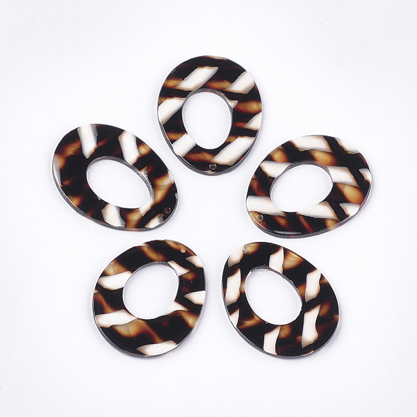 PandaHall Cellulose Acetate(Resin) Pendants, Oval, Coconut Brown, 43.5x34x3mm, Hole: 1.5mm Cellulose Acetate Oval Brown
PandaHall Cellulose Acetate(Resin) Pendants, Oval, Coconut Brown, 43.5x34x3mm, Hole: 1.5mm Cellulose Acetate Oval Brown