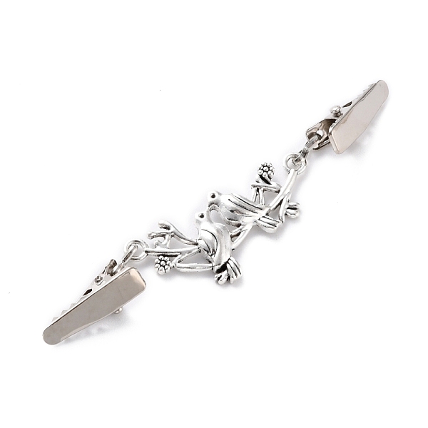PandaHall Vintage Alloy Cardigan Clips, Sweater Collar Clips, Bird, Antique Silver & Platinum, 100mm Alloy
PandaHall Vintage Alloy Cardigan Clips, Sweater Collar Clips, Bird, Antique Silver & Platinum, 100mm Alloy