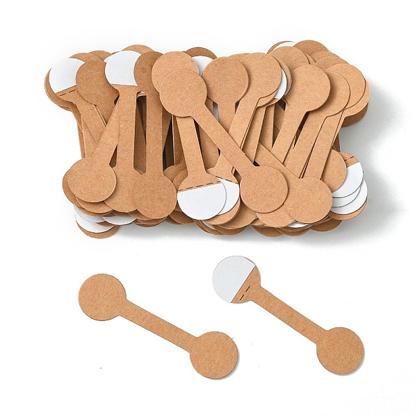PandaHall Paper Fold Over Blank Sticky Price Tags, Round, Peru, 5x1.4x0.02cm Paper Round Brown
PandaHall Paper Fold Over Blank Sticky Price Tags, Round, Peru, 5x1.4x0.02cm Paper Round Brown