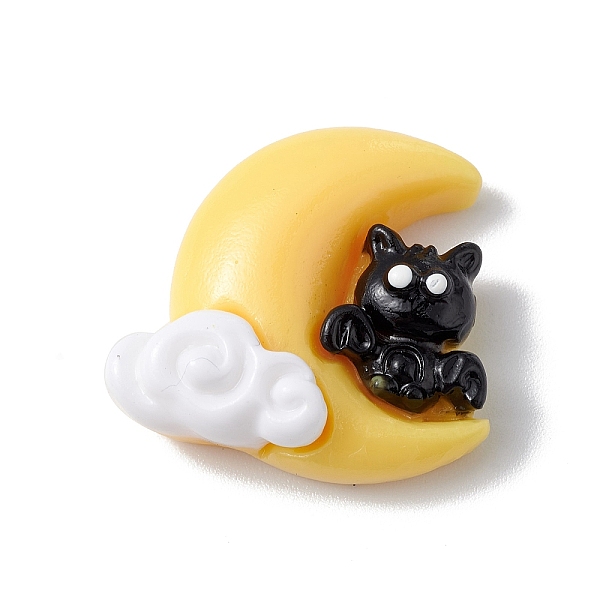 PandaHall Halloween Theme Opaque Resin Cabochons, Gold, Moon Pattern, 21.5x22.5x8.5mm Resin Moon Gold
PandaHall Halloween Theme Opaque Resin Cabochons, Gold, Moon Pattern, 21.5x22.5x8.5mm Resin Moon Gold