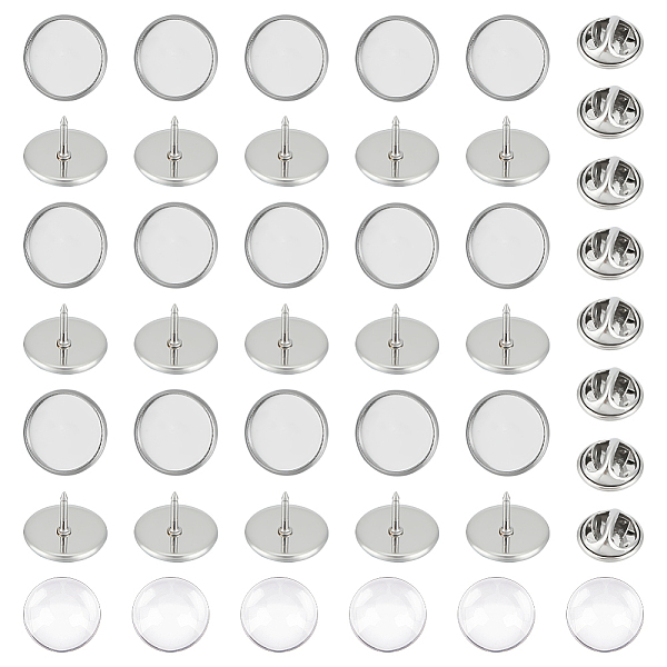 PandaHall Unicraftale DIY Blank Dome Brooch Making Kit, Including 304 Stainless Steel Brooch Base Settings, Glass Cabochons, Stainless Steel...
PandaHall Unicraftale DIY Blank Dome Brooch Making Kit, Including 304 Stainless Steel Brooch Base Settings, Glass Cabochons, Stainless Steel...
