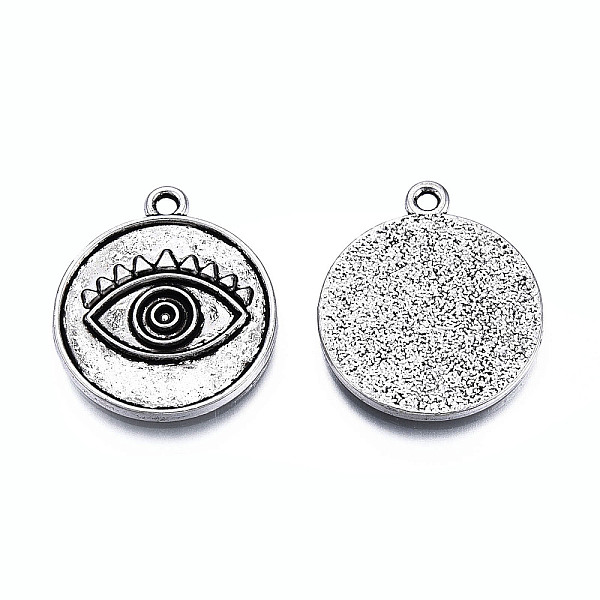 PandaHall Tibetan Style Alloy Pendant Settings for Enamel, Cadmium Free & Lead Free, Eye, Antique Silver, 28x24x2mm, Hole: 2mm, about...
PandaHall Tibetan Style Alloy Pendant Settings for Enamel, Cadmium Free & Lead Free, Eye, Antique Silver, 28x24x2mm, Hole: 2mm, about...