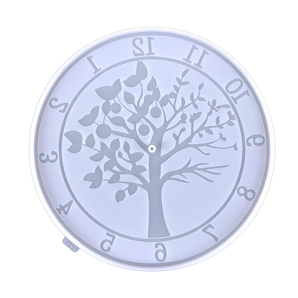 PandaHall DIY Food Grade Silicone Round with Tree of Life Clock Molds, Resin Casting Molds, for UV Resin, Epoxy Resin Craft Making, White...
PandaHall DIY Food Grade Silicone Round with Tree of Life Clock Molds, Resin Casting Molds, for UV Resin, Epoxy Resin Craft Making, White...