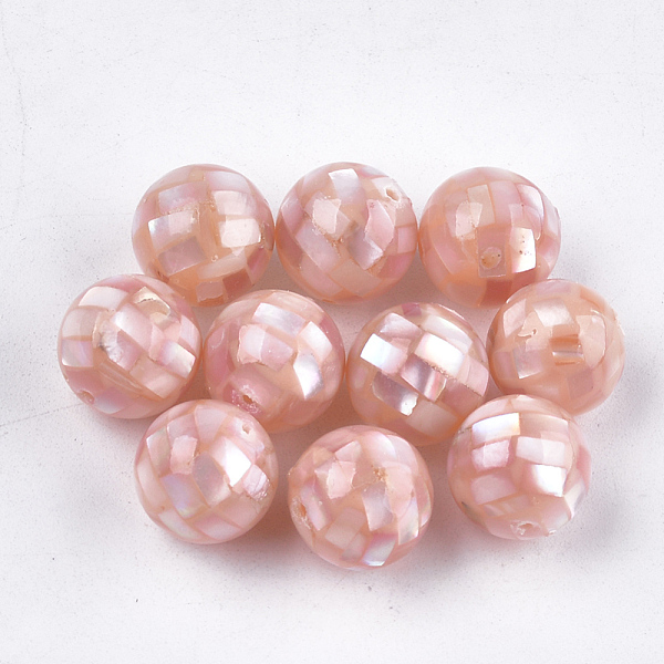 PandaHall Resin Beads, with Pink Shell, Round, Pink, 12mm, Hole: 1mm Shell+Resin Round Pink
PandaHall Resin Beads, with Pink Shell, Round, Pink, 12mm, Hole: 1mm Shell+Resin Round Pink