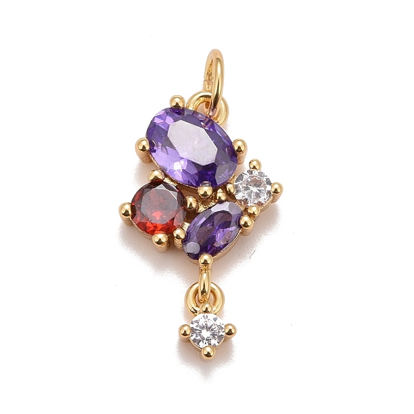 PandaHall Brass Colorful Cubic Zirconia Pendants, Cadmium Free & Nickel Free & Lead Free, Long-Lasting Plated, Balloon, Real 18K Gold Plated...
PandaHall Brass Colorful Cubic Zirconia Pendants, Cadmium Free & Nickel Free & Lead Free, Long-Lasting Plated, Balloon, Real 18K Gold Plated...