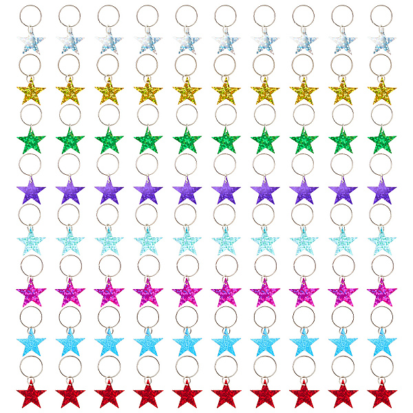 PandaHall CRASPIRE 80Pcs 8 Colors Plastic Sequins Star Hair Braid Pendant, Glitter Hair Clips Dreadlock Braid Charms Accessories for Women..., Multicolor
PandaHall CRASPIRE 80Pcs 8 Colors Plastic Sequins Star Hair Braid Pendant, Glitter Hair Clips Dreadlock Braid Charms Accessories for Women..., Multicolor
