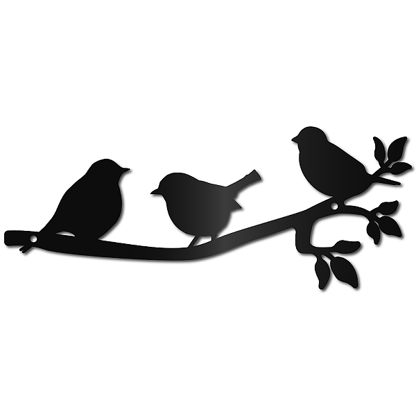 PandaHall Iron Wall Signs, Metal Art Wall Decoration, for Living Room, Home, Office, Garden, Kitchen, Hotel, Balcony, Bird, 300x120x1mm...
PandaHall Iron Wall Signs, Metal Art Wall Decoration, for Living Room, Home, Office, Garden, Kitchen, Hotel, Balcony, Bird, 300x120x1mm...