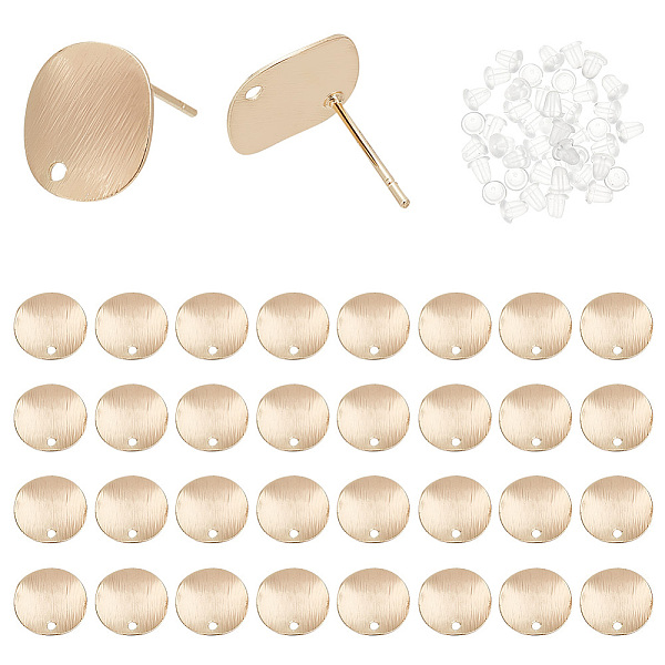 PandaHall DICOSMETIC 30Pcs Round Ear StudSupplies Twist Round Posts Stud Earring Flat Earring Stud Golden Earrings Posts Stud Brass Ear Stud...
PandaHall DICOSMETIC 30Pcs Round Ear StudSupplies Twist Round Posts Stud Earring Flat Earring Stud Golden Earrings Posts Stud Brass Ear Stud...