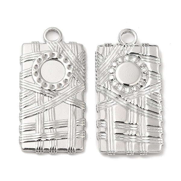 PandaHall 304 Stainless Steel Pendants, Rectangle Charm, Stainless Steel Color, 27.5x14x2mm, Hole: 3mm 304 Stainless Steel Rectangle
PandaHall 304 Stainless Steel Pendants, Rectangle Charm, Stainless Steel Color, 27.5x14x2mm, Hole: 3mm 304 Stainless Steel Rectangle