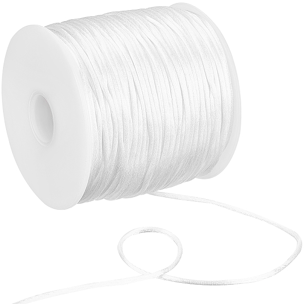PandaHall SUNNYCLUE 1 Roll 76.55 Yards 1mm Satin Rattail Nylon Cord Silk Trim Chinese Knotting Cord Beading String for Jewelry Making Nylon..., White
PandaHall SUNNYCLUE 1 Roll 76.55 Yards 1mm Satin Rattail Nylon Cord Silk Trim Chinese Knotting Cord Beading String for Jewelry Making Nylon..., White