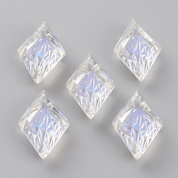 PandaHall Embossed Glass Rhinestone Pendants, Rhombus, Faceted, Crystal Shimmer, 19x12x6mm, Hole: 1.5mm Glass Rhombus Clear
PandaHall Embossed Glass Rhinestone Pendants, Rhombus, Faceted, Crystal Shimmer, 19x12x6mm, Hole: 1.5mm Glass Rhombus Clear