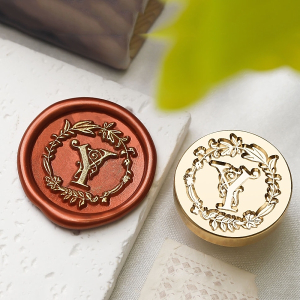 PandaHall Golden Tone Wax Seal Brass Stamp Head, Flower with Letter Pattern, for Wax Seal Stamp, Letter Y, 24x14mm, Inner Diameter: 7mm...
PandaHall Golden Tone Wax Seal Brass Stamp Head, Flower with Letter Pattern, for Wax Seal Stamp, Letter Y, 24x14mm, Inner Diameter: 7mm...