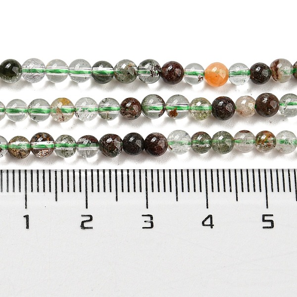 PandaHall Natural Green Lodolite Quartz/Garden Quartz Beads Strands, Round, Grade A, 4mm, Hole: 0.5mm, about 100~101pcs/strand, 15.35 inch...
PandaHall Natural Green Lodolite Quartz/Garden Quartz Beads Strands, Round, Grade A, 4mm, Hole: 0.5mm, about 100~101pcs/strand, 15.35 inch...