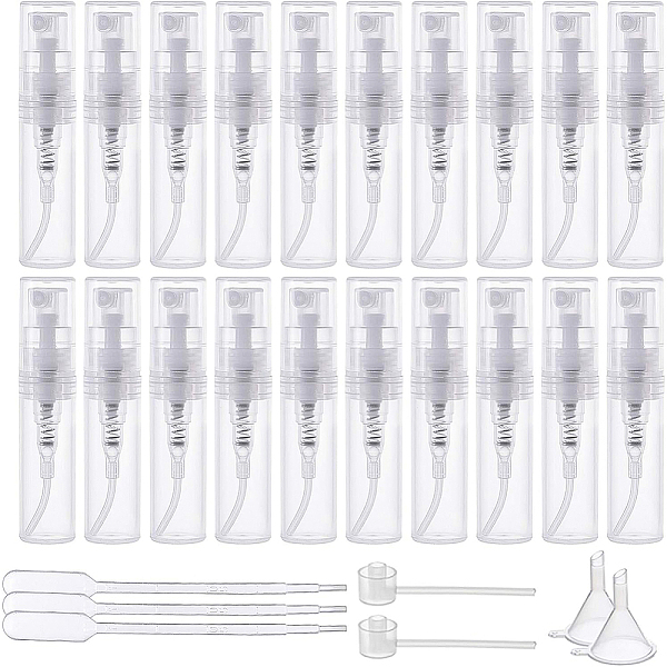 PandaHall BENECREAT 80PCS 2ml Mini Plastic Clear Spray Bottles Portable Perfume Mouthwash Atomizers with 6PCS 1ml Pipettes, 2PCS Funnels and...
PandaHall BENECREAT 80PCS 2ml Mini Plastic Clear Spray Bottles Portable Perfume Mouthwash Atomizers with 6PCS 1ml Pipettes, 2PCS Funnels and...