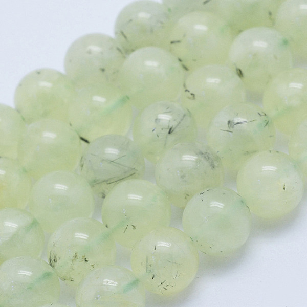 PandaHall Natural Prehnite Beads Strands, Round, Grade A-, 8~8.5mm, Hole: 1mm, about 51pcs/strand, 15.7 inch(40cm) Prehnite Round
PandaHall Natural Prehnite Beads Strands, Round, Grade A-, 8~8.5mm, Hole: 1mm, about 51pcs/strand, 15.7 inch(40cm) Prehnite Round