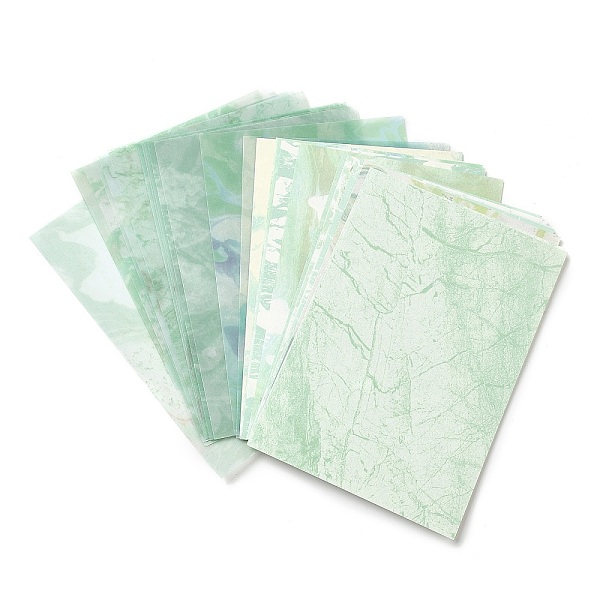 PandaHall 60 Sheets Water Ripple Scrapbook Paper Pads, for DIY Album Scrapbook, Background Paper, Diary Decoration, Honeydew, 126x80x0.1mm..., Green
PandaHall 60 Sheets Water Ripple Scrapbook Paper Pads, for DIY Album Scrapbook, Background Paper, Diary Decoration, Honeydew, 126x80x0.1mm..., Green