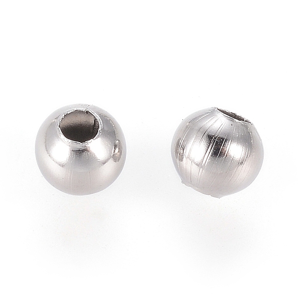 PandaHall 304 Stainless Steel Round Seamed Beads, for Jewelry Craft Making, Stainless Steel Color, 4x4mm, Hole: 1.5mm 304 Stainless Steel...
PandaHall 304 Stainless Steel Round Seamed Beads, for Jewelry Craft Making, Stainless Steel Color, 4x4mm, Hole: 1.5mm 304 Stainless Steel...