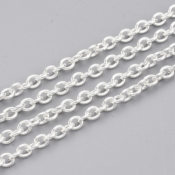 PandaHall 3.28 Feet 304 Stainless Steel Cable Chains, Unwelded, Oval, Silver Color Plated, 4x3x0.8mm 304 Stainless Steel
PandaHall 3.28 Feet 304 Stainless Steel Cable Chains, Unwelded, Oval, Silver Color Plated, 4x3x0.8mm 304 Stainless Steel