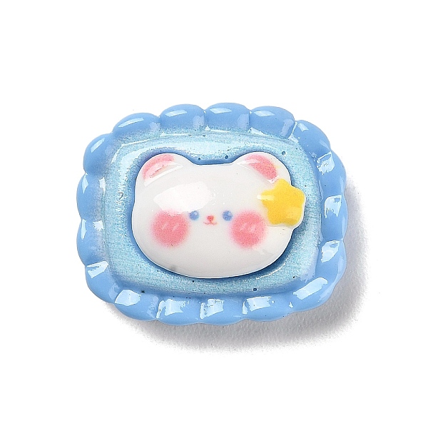 PandaHall Opaque Resin Cabochons, Cartoon Sleeping Bear, Light Sky Blue, 20x24x9.5mm Resin Bear
PandaHall Opaque Resin Cabochons, Cartoon Sleeping Bear, Light Sky Blue, 20x24x9.5mm Resin Bear