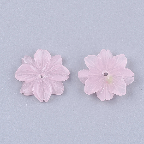 PandaHall Translucent Resin Beads, Flower, Mixed Color, 14.5x14.5x3mm, Hole: 1.2mm Resin Flower Multicolor
PandaHall Translucent Resin Beads, Flower, Mixed Color, 14.5x14.5x3mm, Hole: 1.2mm Resin Flower Multicolor