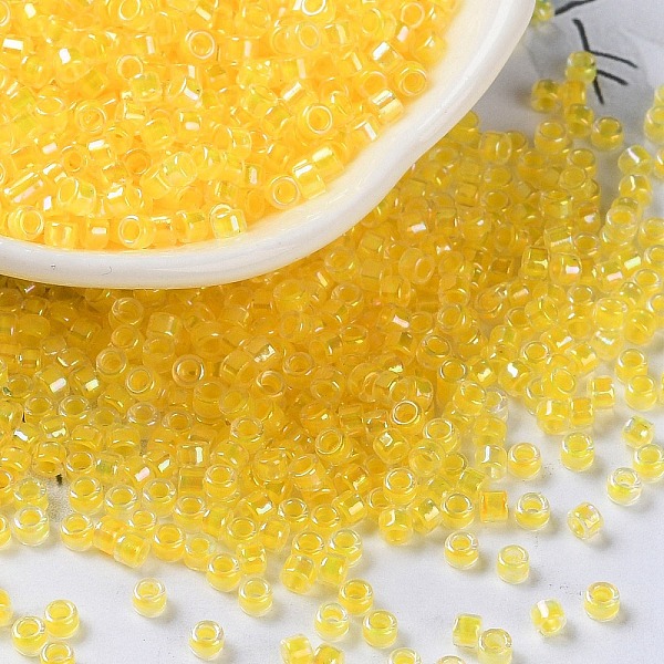 PandaHall Glass Seed Beads, Opaque Colours Rainbow, Cylinder, Gold, 2.5x2mm, Hole: 1.4mm Glass Gold
PandaHall Glass Seed Beads, Opaque Colours Rainbow, Cylinder, Gold, 2.5x2mm, Hole: 1.4mm Glass Gold