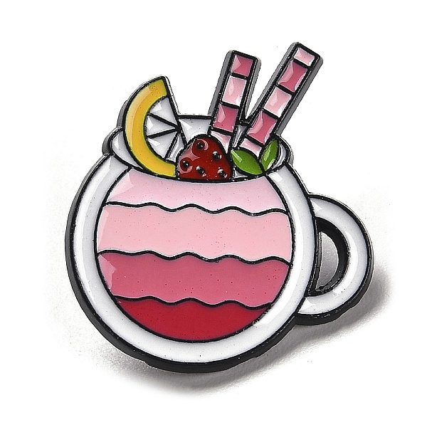 PandaHall Cartoon Delicacy Enamel Pins, Black Alloy Badge for Backpack Clothes, Drink, 30x26x1.7mm Alloy+Enamel Drink
PandaHall Cartoon Delicacy Enamel Pins, Black Alloy Badge for Backpack Clothes, Drink, 30x26x1.7mm Alloy+Enamel Drink