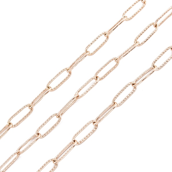PandaHall 304 Stainless Steel Paperclip Chains, Soldered, with Spool, Rose Gold, 66x61mm, 12x4x1mm, about 32.8 Feet(10m)/roll 304 Stainless...
PandaHall 304 Stainless Steel Paperclip Chains, Soldered, with Spool, Rose Gold, 66x61mm, 12x4x1mm, about 32.8 Feet(10m)/roll 304 Stainless...