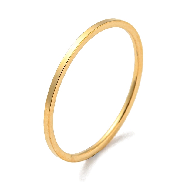 PandaHall Ion Plating(IP) 304 Stainless Steel Simple Plain Band Finger Ring for Women Men, Real 18K Gold Plated, Size 9, Inner Diameter...
PandaHall Ion Plating(IP) 304 Stainless Steel Simple Plain Band Finger Ring for Women Men, Real 18K Gold Plated, Size 9, Inner Diameter...