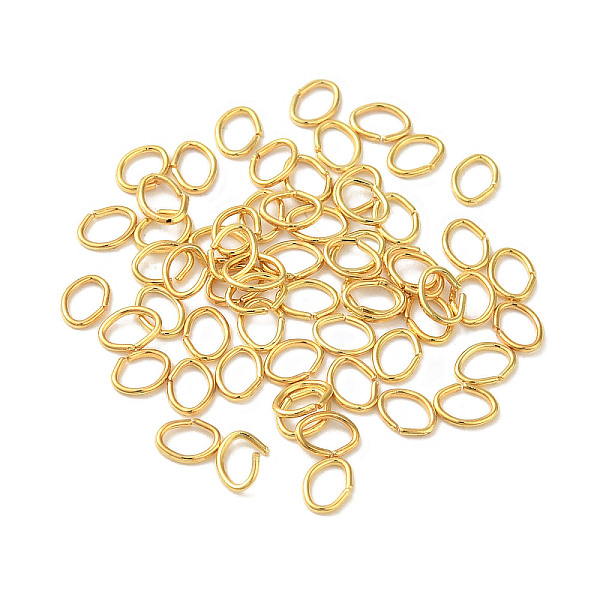 PandaHall 304 Stainless Steel Open Jump Rings, Oval, Real 18K Gold Plated, 4x3x0.5mm, Inner Diameter: 2.5x2mm 303 Stainless Steel Oval
PandaHall 304 Stainless Steel Open Jump Rings, Oval, Real 18K Gold Plated, 4x3x0.5mm, Inner Diameter: 2.5x2mm 303 Stainless Steel Oval