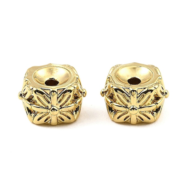 PandaHall Brass Beads, Long-Lasting Plated, Lead Free & Cadmium Free, Column with Flower, Real 18K Gold Plated, 11.5x11.5x7mm, Hole: 2mm...
PandaHall Brass Beads, Long-Lasting Plated, Lead Free & Cadmium Free, Column with Flower, Real 18K Gold Plated, 11.5x11.5x7mm, Hole: 2mm...
