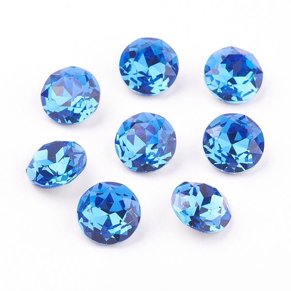 PandaHall Pointed Back & Back Plated Glass Rhinestone Cabochons, Grade A, Faceted, Flat Round, Sapphire, 8x4.5mm Glass Rhinestone Flat Round..., Blue
PandaHall Pointed Back & Back Plated Glass Rhinestone Cabochons, Grade A, Faceted, Flat Round, Sapphire, 8x4.5mm Glass Rhinestone Flat Round..., Blue