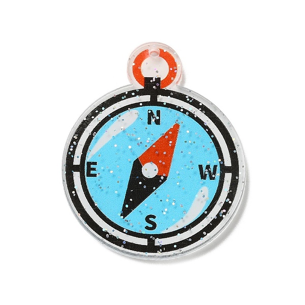 PandaHall Study Theme Acrylic Pendants, Compass, 43.5x35x1.8mm, Hole: 2mm Acrylic Others
PandaHall Study Theme Acrylic Pendants, Compass, 43.5x35x1.8mm, Hole: 2mm Acrylic Others