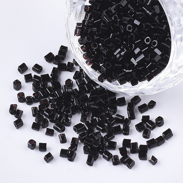 PandaHall 12/0 Glass Seed Beads, Opaque Colours, Square Hole, Cube, Black, 2~6x2x2mm, Hole: 0.8mm, about 30000pcs/bag Glass Cube Black
PandaHall 12/0 Glass Seed Beads, Opaque Colours, Square Hole, Cube, Black, 2~6x2x2mm, Hole: 0.8mm, about 30000pcs/bag Glass Cube Black
