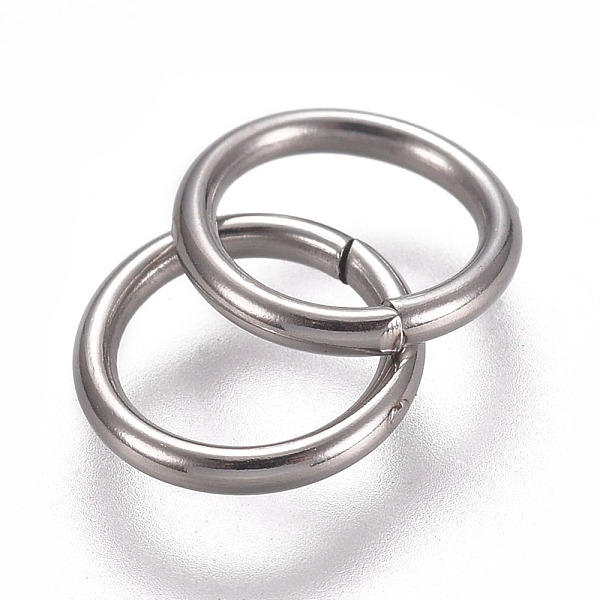 PandaHall 304 Stainless Steel Jump Rings, Soldered Jump Rings, Closed Jump Rings, Stainless Steel Color, 18 Gauge, 7x1mm, Inner Diameter...
PandaHall 304 Stainless Steel Jump Rings, Soldered Jump Rings, Closed Jump Rings, Stainless Steel Color, 18 Gauge, 7x1mm, Inner Diameter...